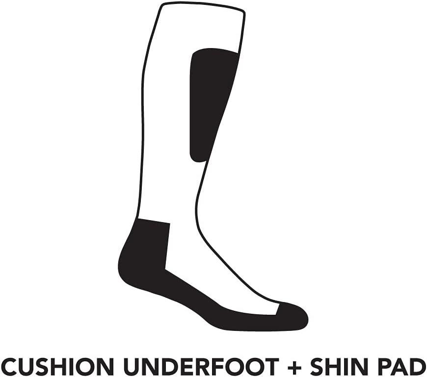 imageDarn Tough 3029 Edge Jr OTC Midweight with Cushion wPadded Shin Juniors SockEclipse