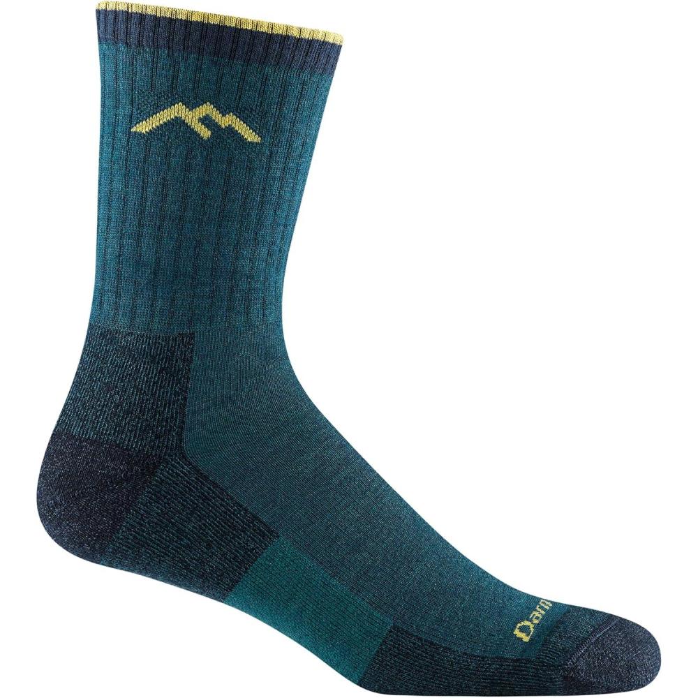 imageDarn Tough Hiker Midweight Micro Crew Sock with Cushion Mens Socks for Hiking and Camping Boot SocksDark Teal