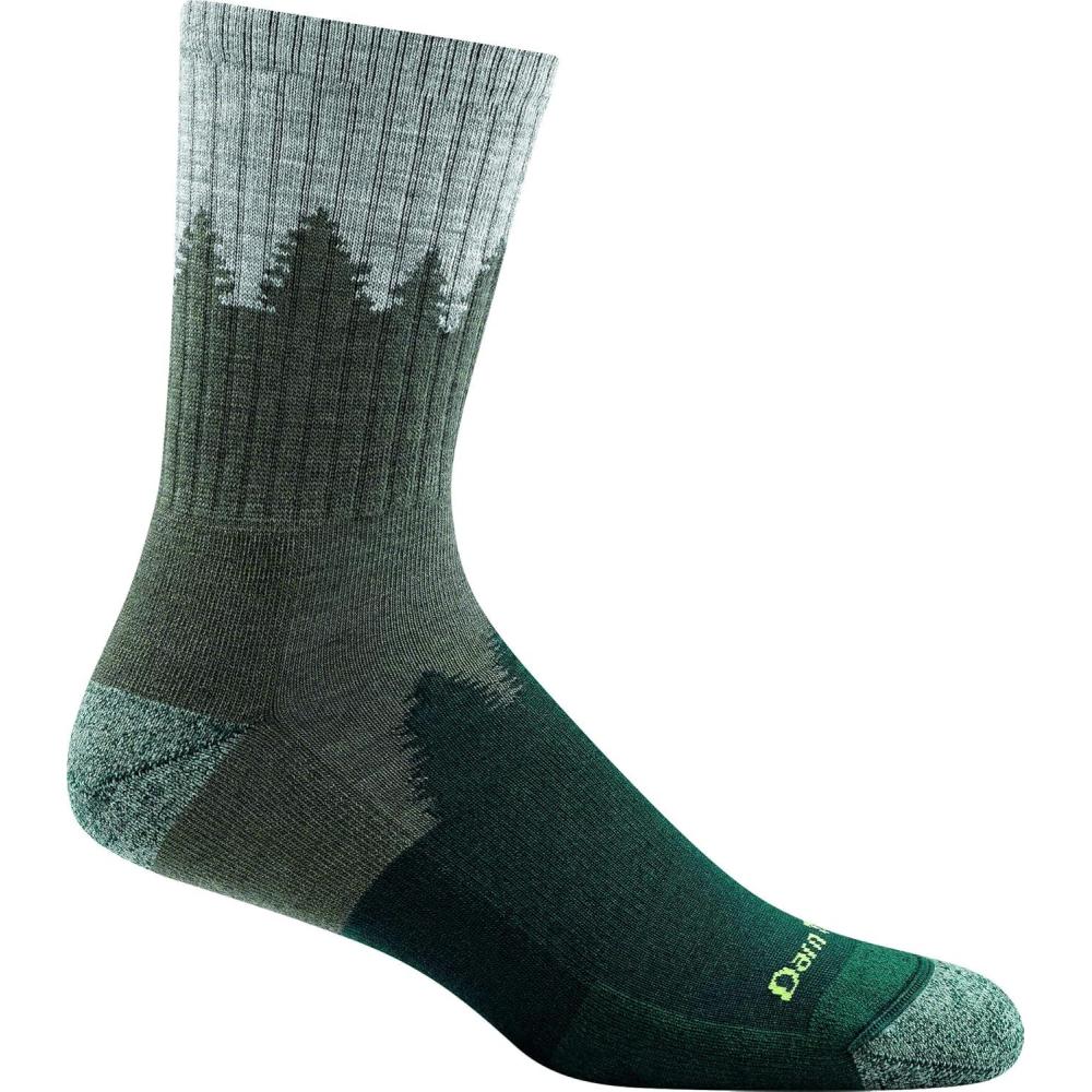 imageDarn Tough Mens Number 2 Micro Crew Midweight with Cushion Sock Style 1974Green