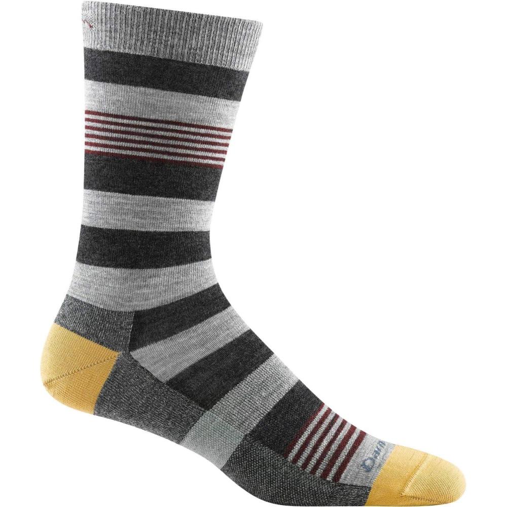 imageDarn Tough Mens Oxford Crew Lightweight Sock Style 6033 Gray