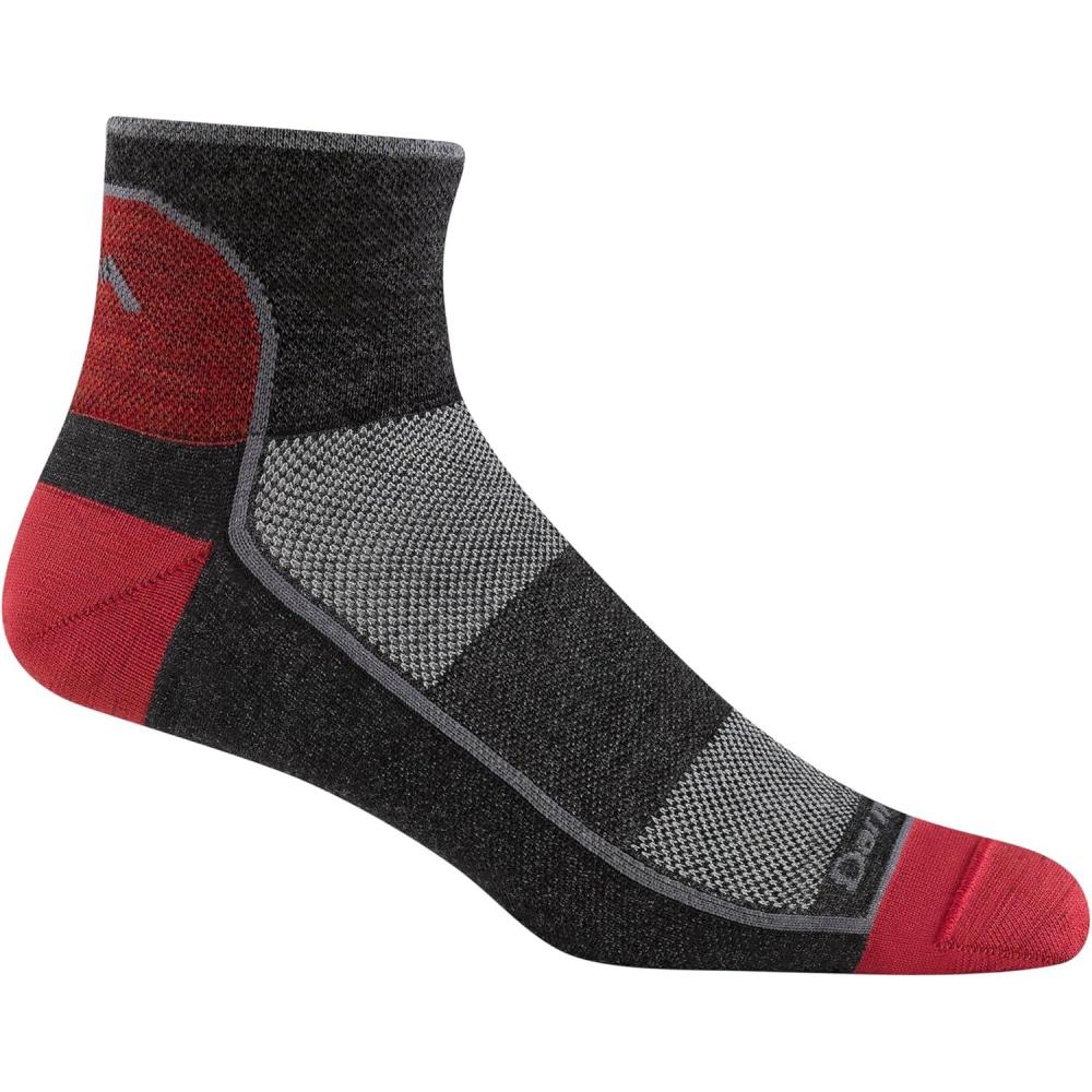 imageDarn Tough Mens Quarter Lightweight Running Sock Style 1715 Team Dtv