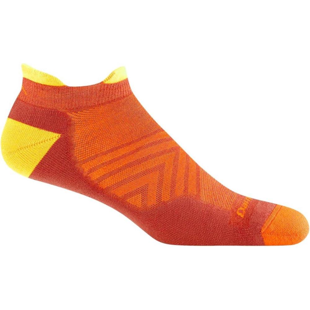 imageDarn Tough Mens Run No Show Tab UltraLightweight with Cushion Merino Wool Socks for RunningLava