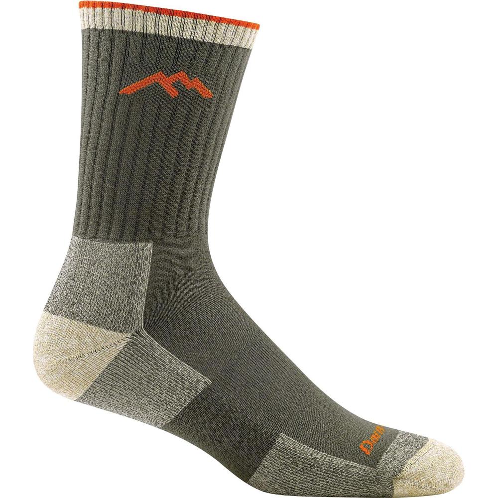 imageDarn Tough Vermont Unisex Adult Coolmax Micro Crew Cushion SocksOlive