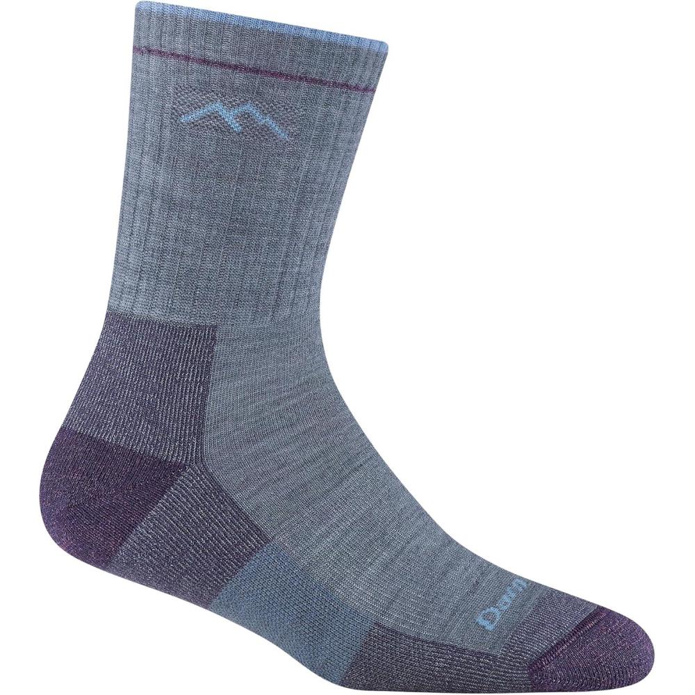 imageDarn Tough Vermont Women Merino Wool Micro Crew Socks CushionLight Denim