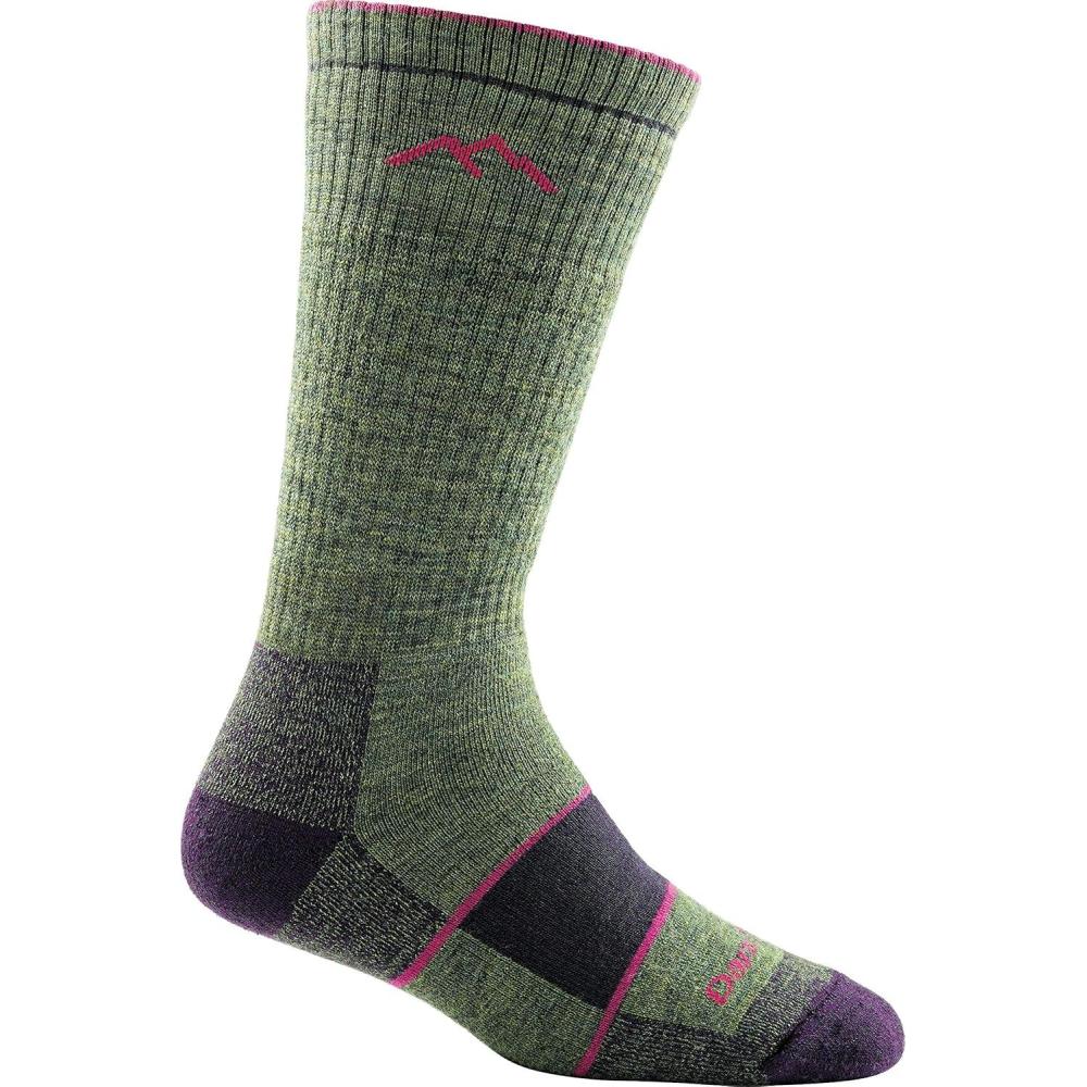 imageDarn Tough Vermont Womens Merino Wool Boot Socks Full CushionMoss Heather