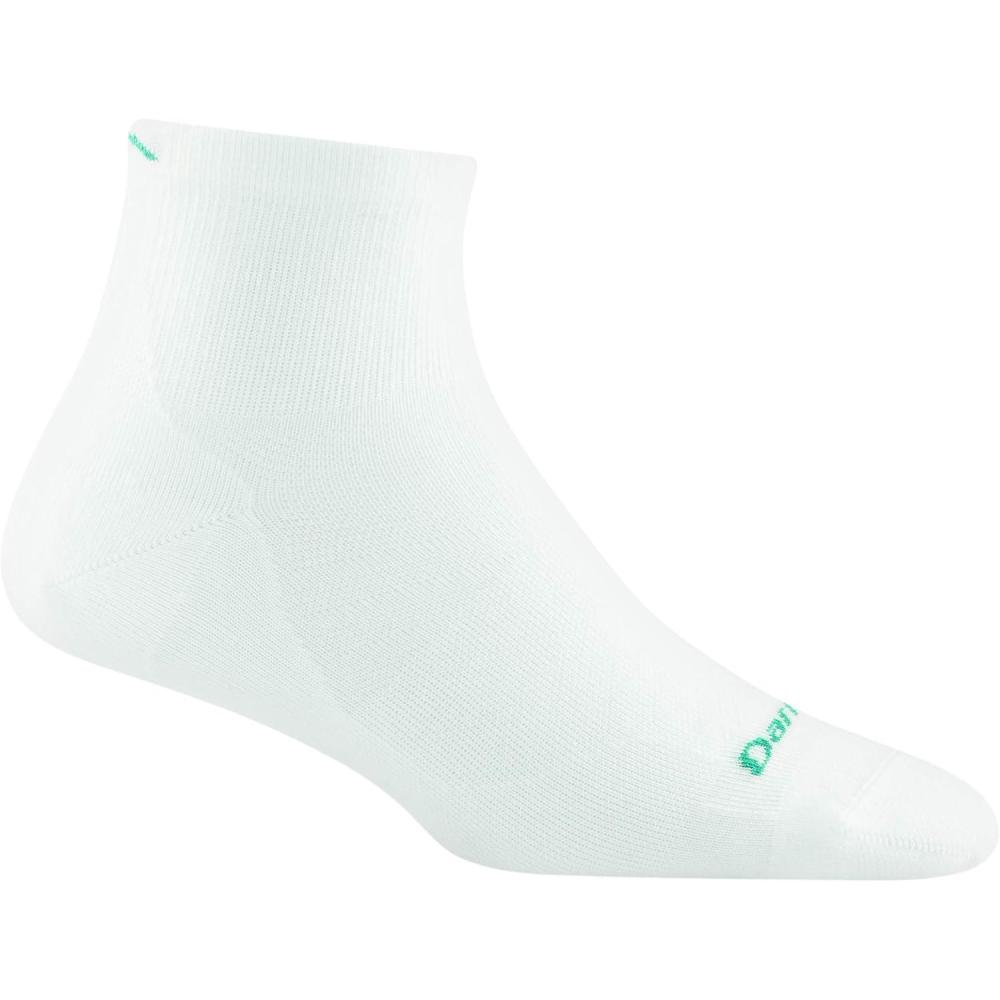 imageDarn Tough Womens 14 UltraLightweight Run Sock Style 1044 White