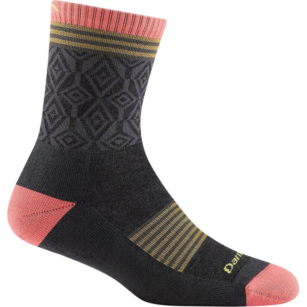 imageDarn Tough Womens Sobo Micro Crew Lightweight Hiking Sock Style 1977 Charcoal