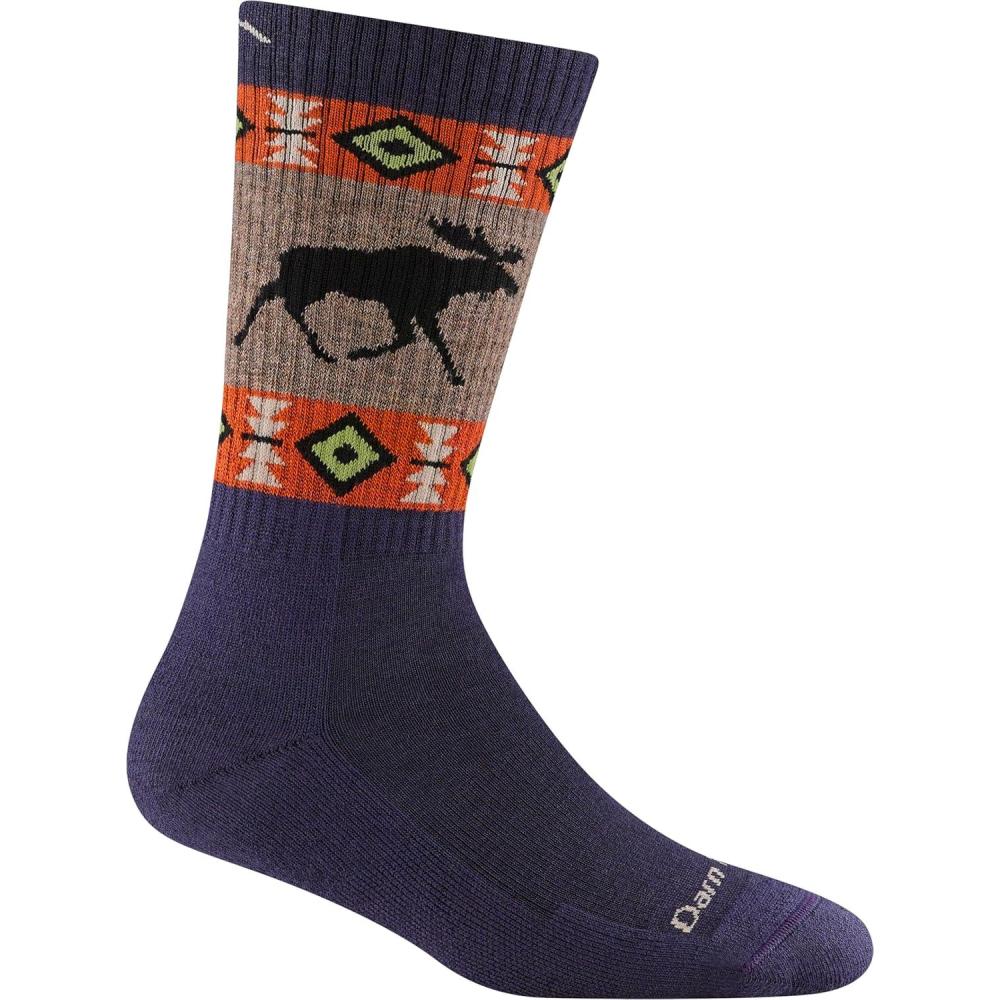 imageDarn Tough Womens Vanna Grizzle Boot Midweight Hiking Socks Merino Wool Crew Breathable Lightweight Hiking GearBlackberry