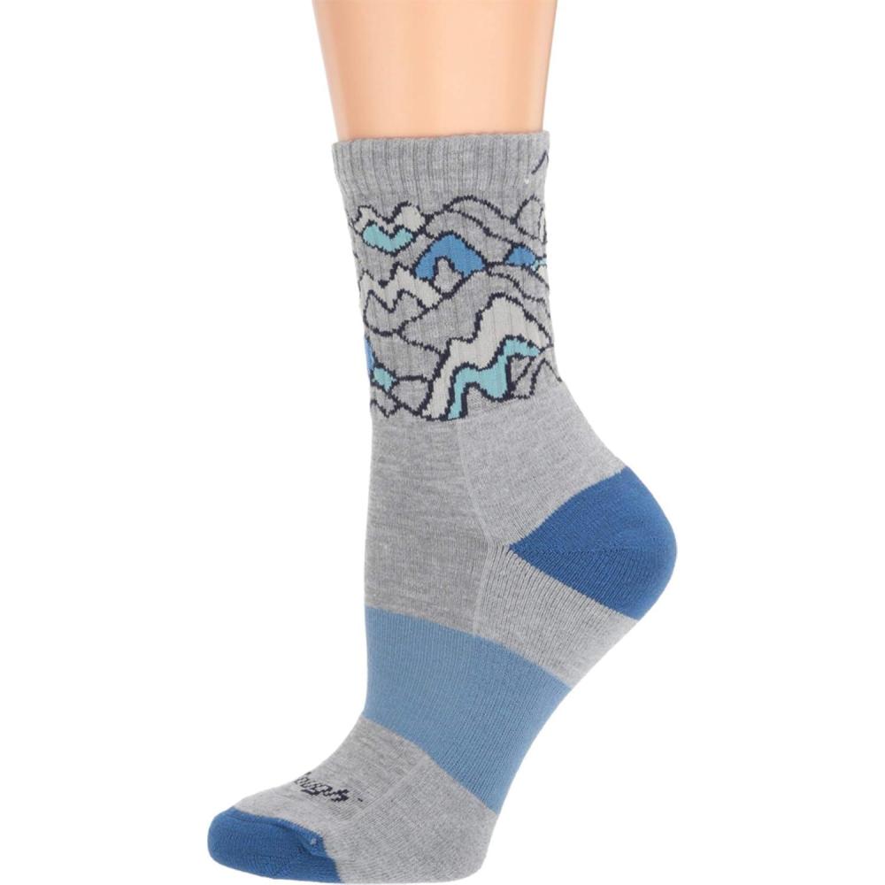 imageDarn Tough Womens Zuni Coolmax HikeTrek Sock Style 1957Light Gray