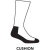 Darn Tough (2202) Women’s Work Emma Claire Mid-Calf Lightweight with Cushion Sock(Shale)