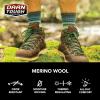 Darn Tough Hiker Midweight Micro Crew Sock with Cushion, Mens Socks for Hiking and Camping, Boot Socks(Olive)