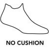 Darn Tough Men’s Run No Show Tab Ultra-Lightweight Running Sock (Style 1033) -(White)