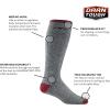 Darn Tough Mountaineering OTC Extra Cushion Sock – Men’s(Smoke)