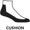 Darn Tough (Style 1991) Men’s 1/4 Sock Lightweight with Cushion Hike Trek Sock(Space Gray)
