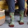 Darn Tough (Style 6054) Everyday Socks for Women, Farmer’s Market Crew Lightweight Merino Wool Socks(Willow)