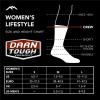 Darn Tough Vermont Animal Haus Crew Lightweight Women’s Socks – Soft Merino Wool Socks for Women, Style 6037(Eclipse)