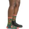 Darn Tough Vermont Homer Crew Lightweight Women’s Cushioned Socks – Soft, Durable Merino Wool Socks for Women, Style 6122(Kelp)