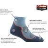 Darn Tough Vermont Light Hiker 1/4 Lightweight with Cushion(Cosmic Purple)