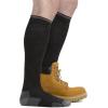 Darn Tough Vermont Men’s Merino Wool Westerner Over-the-Calf Light Cushion Socks(Charcoal)