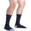 Darn Tough Vermont, Mens, Truffle Hog Crew Lightweight Socks(Midnight)