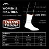 Darn Tough Vermont Women Merino Wool Micro Crew Socks Cushion(Taupe)