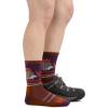Darn Tough Women’s Critter Club Micro Crew Lightweight with Cushion Sock (Style 5001) -(Moss)