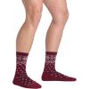 Darn Tough Women’s Shetland Crew Lightweight with Cushion Sock (Style 6088) -(Burgundy)