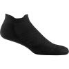 Darn Tough (1054) Run Coolmax No Show Tab Ultra-Lightweight with Cushion Men’s Sock(Black)