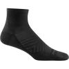 Darn Tough Men’s 1/4 Ultra-Lightweight Run Sock (Style 1034) -(Black)