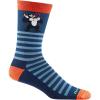 Darn Tough Men’s Animal Haus Crew Lightweight Sock (Style 6066) -(Deep Water)
