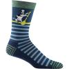 Darn Tough Men’s Animal Haus Crew Lightweight Sock (Style 6066) -(Midnight)