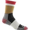 Darn Tough Men’s Heady Stripe Micro Crew Light Cushion Sock (Style 1924) -(Ash)