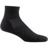 Darn Tough Men’s Run 1/4 Ultra-Lightweight with Cushion Sock (Style 1040)(Black)