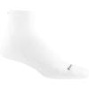 Darn Tough Men’s Run 1/4 Ultra-Lightweight with Cushion Sock (Style 1040)(White)
