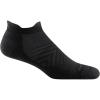 Darn Tough Men’s Run No Show Tab Ultra-Lightweight with Cushion – Merino Wool Socks for Running(Black)