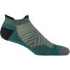 Darn Tough Men’s Run No Show Tab Ultra-Lightweight with Cushion – Merino Wool Socks for Running(Teal)