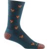 Darn Tough Men’s Strut Crew Lightweight Lifestyle Sock (Style 6060) -(Dark Teal)