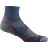 Darn Tough (Style 1991) Men’s 1/4 Sock Lightweight with Cushion Hike Trek Sock(Denim)