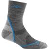 Darn Tough Vermont Light Hiker Micro Crew Light Cushion (Toddler/Little Kid/Big Kid)(Gray)