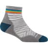 Darn Tough Vermont Run 1/4 Ultra-Lightweight with Cushion(Gray)