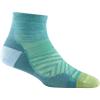 Darn Tough Women’s 1/4 Ultra-Lightweight Run Sock (Style 1044) -(Aqua)