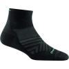 Darn Tough Women’s 1/4 Ultra-Lightweight Run Sock (Style 1044) -(Black)