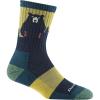 Darn Tough Women’s Bear Town Micro Crew Lightweight with Cushion Sock (Style 1970) -(Dark Teal)