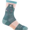 Darn Tough Women’s Bear Town Micro Crew Lightweight with Cushion Sock (Style 1970) -(Quartz)