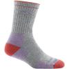Darn Tough Women’s Hiker Coolmax Micro Crew Midweight Hiking Socks (Style 1929) -(Light Gray)