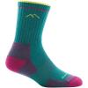 Darn Tough Women’s Hiker Coolmax Micro Crew Midweight Hiking Socks (Style 1929) -(Teal)