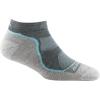 Darn Tough Women’s Light Hiker No Show Lightweight Hiking Sock (Style 1986) -(Slate)