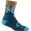 Darn Tough Women’s Northwoods Micro Crew Lightweight Hiking Sock (Style 5013) -(Dark Teal)