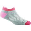 Darn Tough Women’s Run No Show Tab Ultra-Lightweight Running Sock (Style 1047) -(Ash)