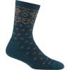 Darn Tough Women’s Shetland Crew Lightweight with Cushion Sock (Style 6088) -(Dark Teal)